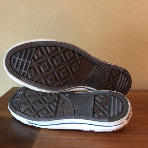 Converse Shoes Allstar low cut natural shoes sparkle! Red & blue arrow print 8 - Picture 10 of 13